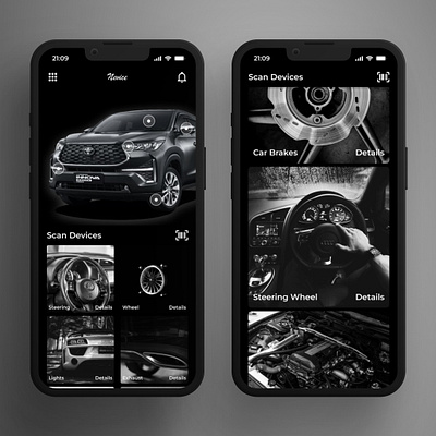 Vehicle App Design 3d animation app appdesign branding design graphic design illustration logo motion graphics ui uidesign ux uxdesign