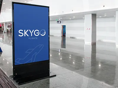 SKYGO _ Logo animation app application branding design graphic design illustration logo logodesign skygo snepitech ui vector