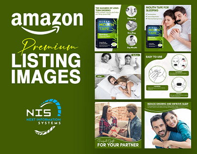 Mouth Tape Listing Images | Amazon Listing Design amazon amazon images amazon lifestyle branding graphic design infographics lifestyle images listing listing images photoshop