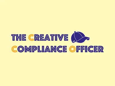 "Creative Compliance Officer" branding graphic design illustration logo