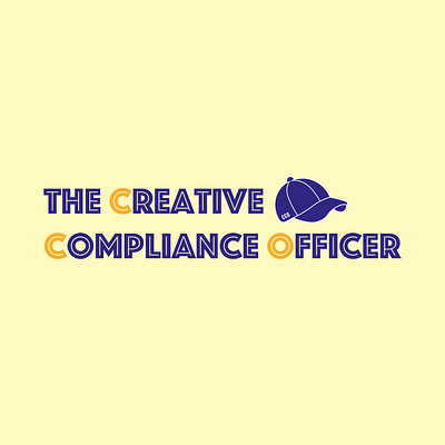 "Creative Compliance Officer" branding graphic design illustration logo