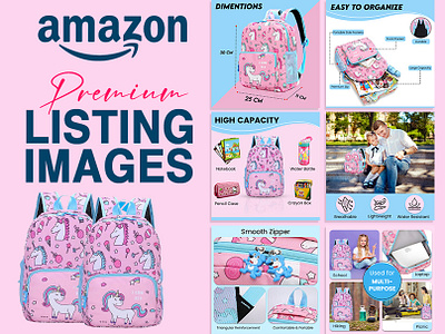 Premium Bag Design | Amazon Listing Images | Amazon amazon amazon images amazon listing amazon listing images bags listing branding flyer design graphic design illustration listing design logo