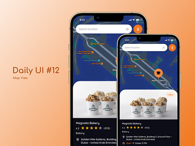Map View daily daily ui dailyui dailyuichallenge design map map view ui ui interface