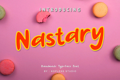 Nastary - Playful Handwritten Font cursive font cute font display fancy font font fonts handwritten handwritting playfull