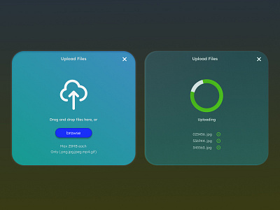 File Upload design graphic design iran tehran ui ui031 uichallenge uploadfile