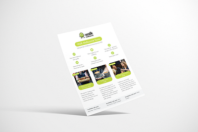 One Pager Design adobe illustrator branding flyer graphic design minimal one pager pdf pdf design vector