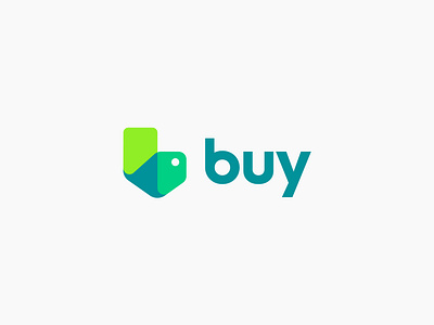 buy logo concept b branding buy buyer commerce e commerce fold green icon logo marketing monogram price sell selling shop tag transparent trust