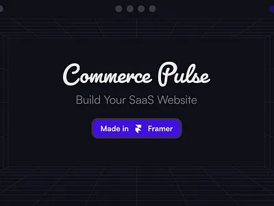 SaaS Landing Page Framer Template app website b2b website business landing page business website crm website dashboard dashboard website home page landing page pricing section saas saas agency saas landing page saas website sales website software landing page startup landing page startup website testimonials section ui kit