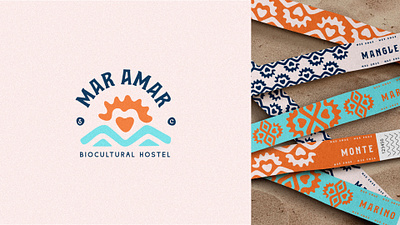 :: Mar amar :: brand design branding graphic design graphic identity hostel logo mar typography
