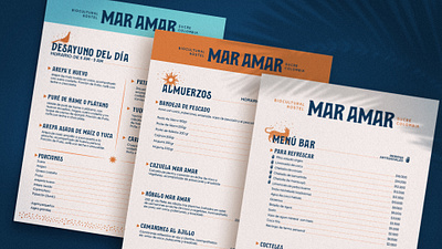 :: Mar Amar :: beach brand design branding colombia design graphic design hostel illustration logo sea typography