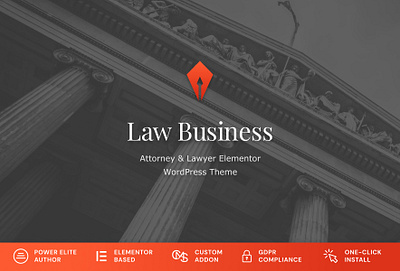 LawBusiness – Attorney & Lawyer WordPress Theme attorney attorney wordpress theme business web design cmsmasters law firm web design lawyer lawyer website lawyer wordpress theme web design website design
