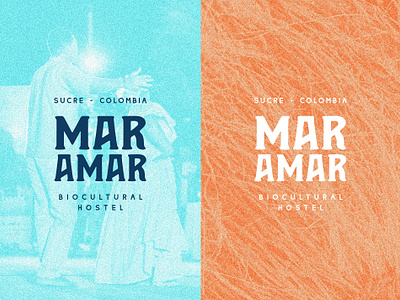 :: Mar amar :: beach brand design branding colombia design graphic design logo sea typography