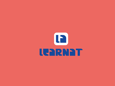 learnat educational hub branding branding graphic design il logo vector