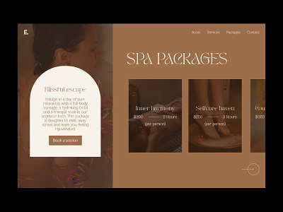 Elysian spa - Services page (hover effect) carousel carouselui carouselwebdesign design hovereffect interaction layout minimal minimalist servicespage servicespageui servicessection servicessectionui spawebdesign spawebsite ui uicarousel webdesign webdesigncarousel website