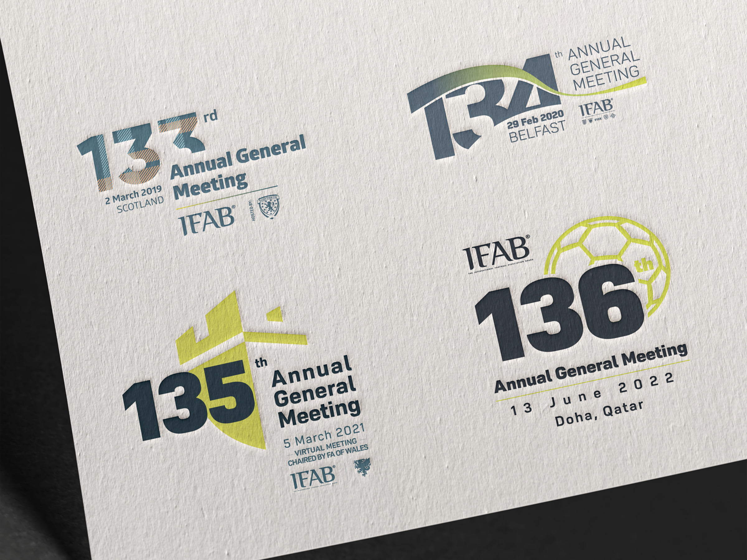 Annual General Meeting - Branding agm brand identity branding football illustration logo logo design logotype rules of the game the ifab visual identity