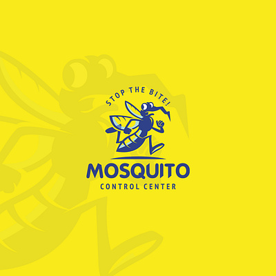 Mosquito control center branding character design control mosquito design graphic design illustration mascot mosquito nimadelavari