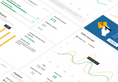 Freelancehunt app dashboard data visualisation product design saas ui uiux design ux web app