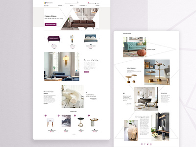 👩‍🎓Maynooth Furniture E-commerce Website branding design ui ux