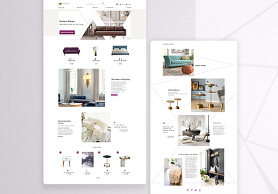 👩‍🎓Maynooth Furniture E-commerce Website branding design ui ux