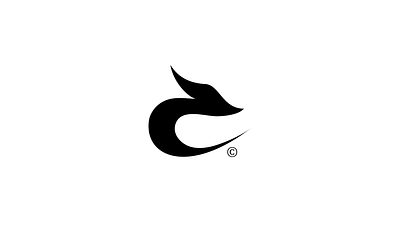 Dragon Mark Logo Design brandmark creative logo dragon icon identity logo minimal