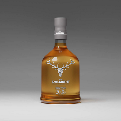 3D Dalmore Whiskey 3d 3d design branding dalmore design simulation smoke whiskey