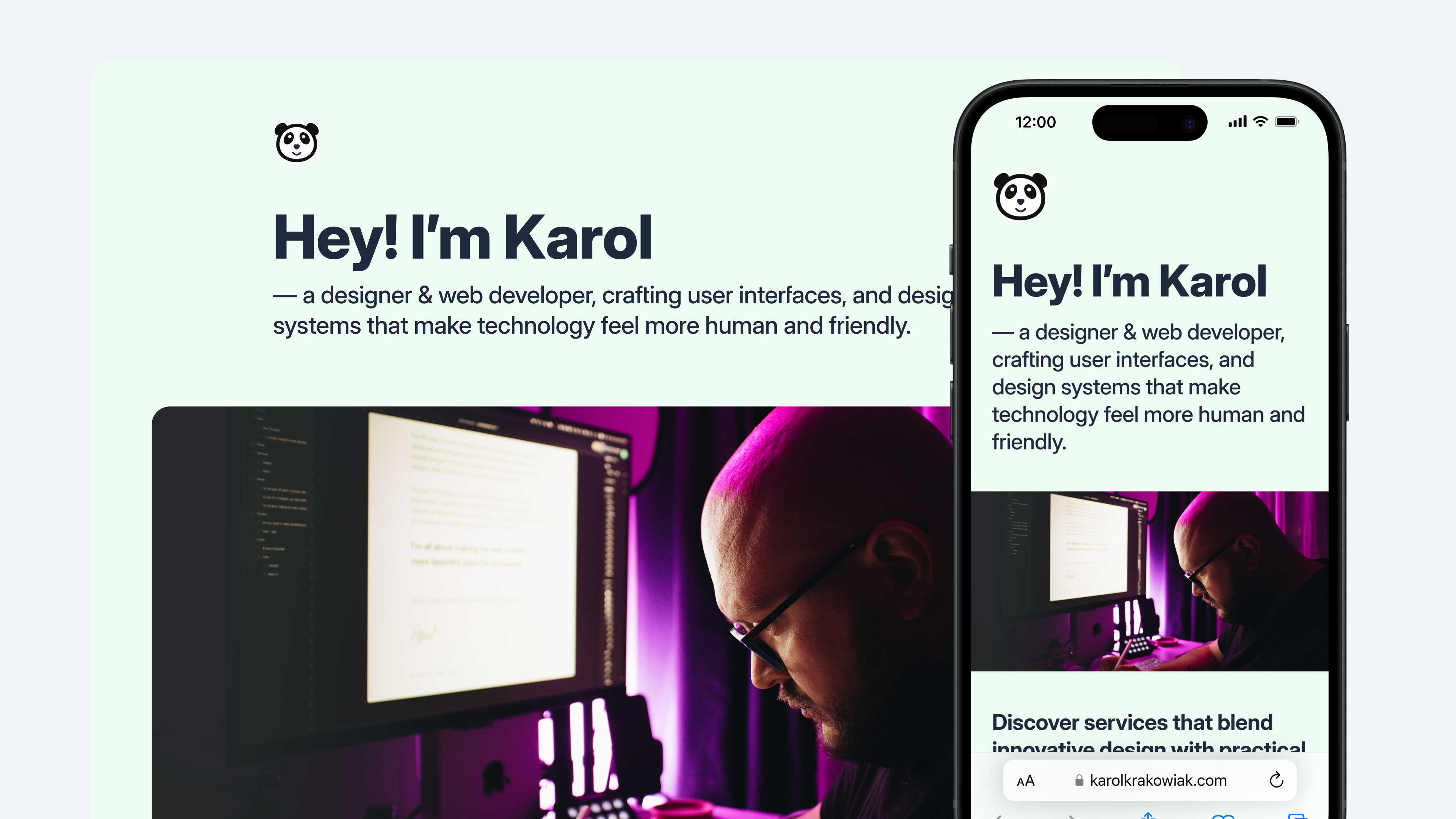 Example of Landing Page Design