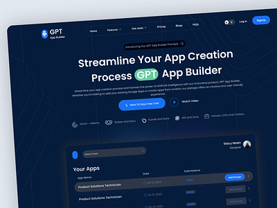 Dark mode Landing Page Design admin panel animations app builder dark mode design agency flow builder form builder hashlogics landing page design light mode design marketing service desgin nigh mode prorotype pwa design research responsive design ui ux design user interviews user testing wireframse