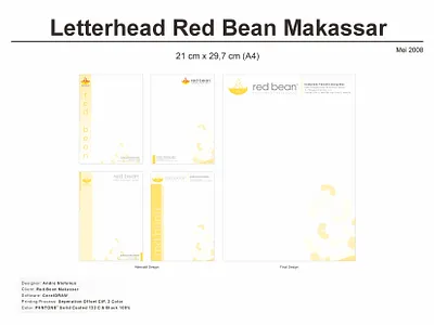 Letterhead Red Bean Makassar