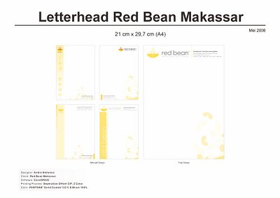 Letterhead Red Bean Makassar
