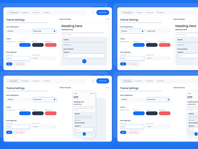 App Theme Setting Design app design auto response colors customization design email campaigns emphasize feedback hashlogics ideate model pop up design prototype requirements research testing theme setting ui ux design user feedbackh wirefra