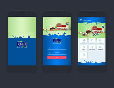 Mobile App Design for Cow Management app design design figma graphic design mobile app ui