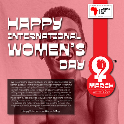 Happy International Women's Day adobe illustrator ojuju poster socialmedia womensday