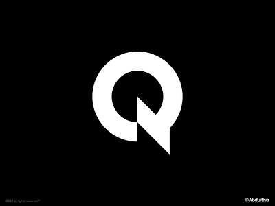 monogram letter Q logo exploration .001 brand branding design digital geometric graphic design icon letter q logo marks minimal modern logo monochrome monogram negative space