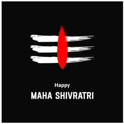 Auspicious Vibes: Maha Shivratri Celebration modern festive graphic