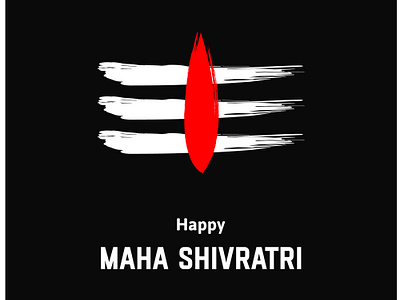 Auspicious Vibes: Maha Shivratri Celebration modern festive graphic