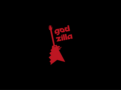 Godzilla brand branding design godzilla graphic design havymetal identity illustration logo logotype music rock rockandnroll rockband vector
