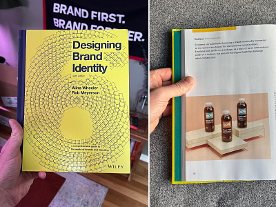 Featured in Designing Brand Identity book brand identity brand strategy branding design focus lab identity logo logo design publication rebranding visual identity