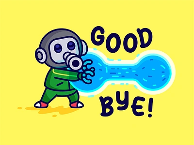 Goodbye Toriyama akira toriyama anime cartoon character childhood design dragonball flat funny goku goodbye illustration kame kamehameha logo manga mascot outline toriyama vector