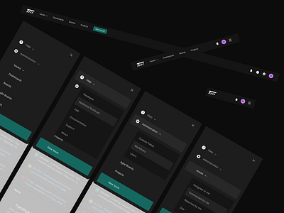 TrackHub Dashboard Navigation desktop expanded menu menu mobile monitor navigation resolution responsive screen tablet
