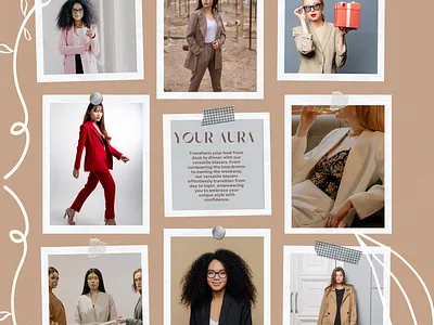 Aesthetic Social Media Posts for Blazers Brand "EDGE" advertising brand identity branding design designer designing fashiob graphic design graphic designer illustration logo photography posts social media social media posts vector visuals