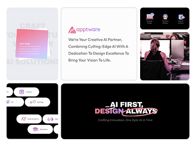 Website Design apptware design graphic design illustration interaction design product design ui design ux design