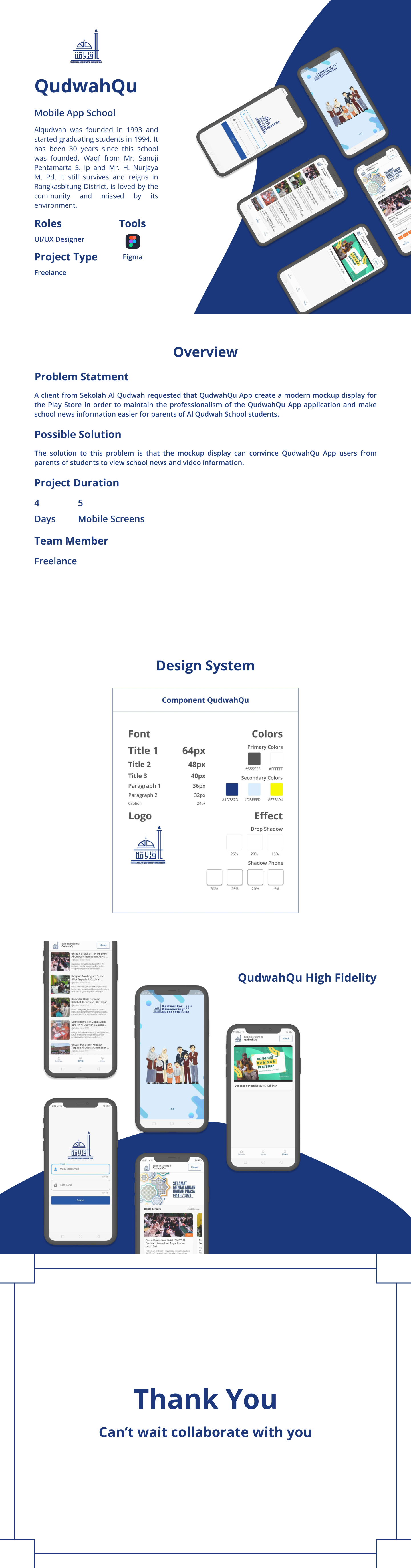 Project Freelance Mock Up Mobile Apps - QudwahQu figma freelance mobileapps mockup uidesign uiux uxdesign
