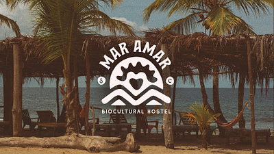:: Mar Amar :: brand design branding colombia design graphic design hostel logo sea