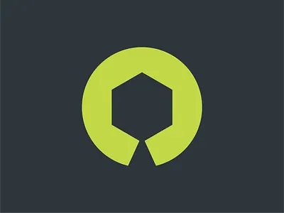 Polyethylene ai branding design geometric hexagon industry letter o logo logo design o plastic