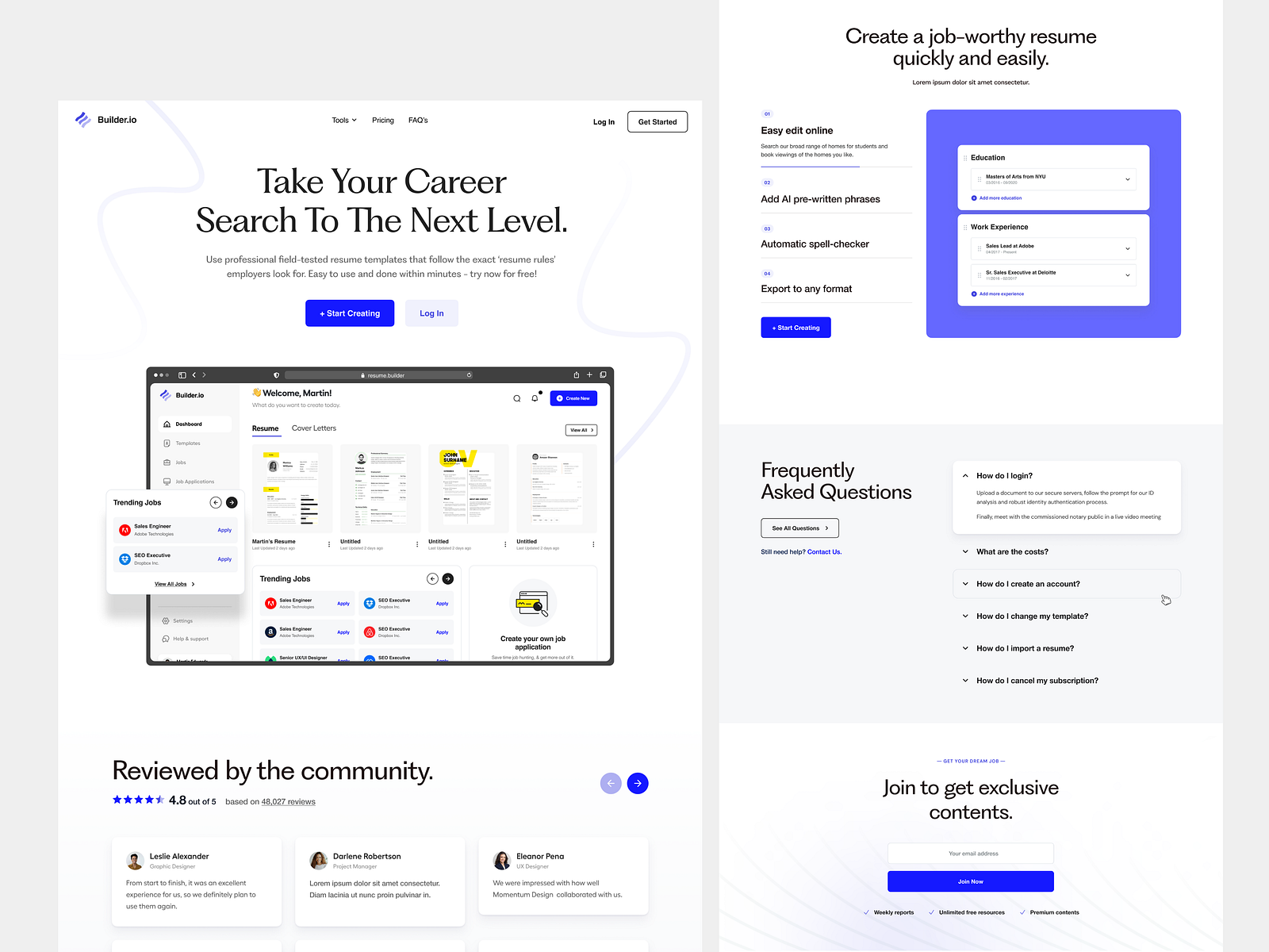 Web UI by DStudio® on Dribbble