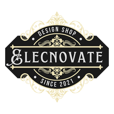 Sleek and Striking: Elecnovate's Vintage Logo Portfolio brandinginspiration