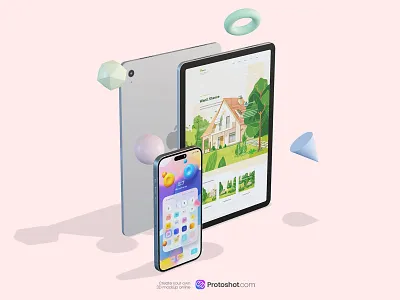 3D Mockup Scene Builder - Browser App 3d app browser download free mockup online scenebuilder