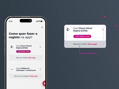 Registration screen app bank bank app cards ui design handoff ios app design portuguese register registration sign in ui ui design user experience user interface design