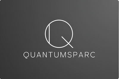 QuantumSparc - Minimalist Logo Design adobe illustrator advertising brand design brand identity branding design designer graphic design illustration logo logo design minimalist minimalist design mockups modern ui ux vector visual identity