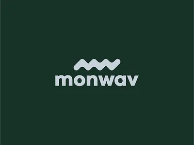 Monwav brand identity branding graphic design logo mountaineering visual identity